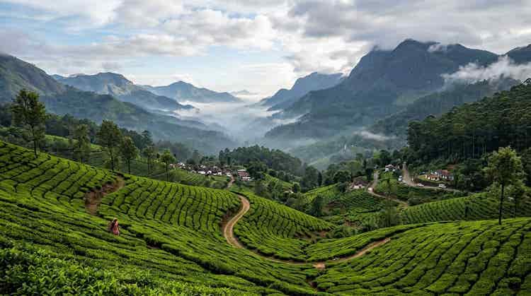 munnar scenery
