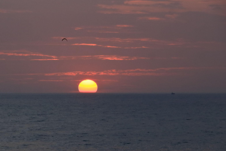 sunset in kasargode