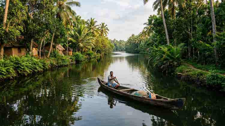 Backwater-Alleppey